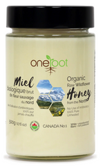 Organic Raw Wildflower Honey Unheated 500g