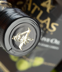 ATLAS Organic Extra Virgin Olive Oil Glass bottle - Moroccan and Polyphenol Rich - Carbon Neutral - Low Acidity