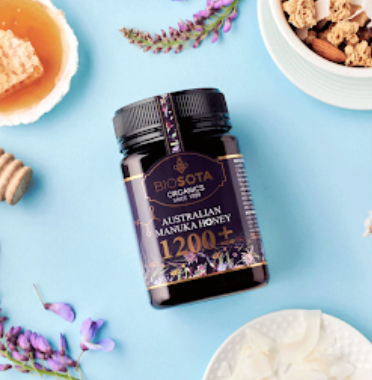 BIOSOTA Orgsanic Manuka Honey MGO 1200+