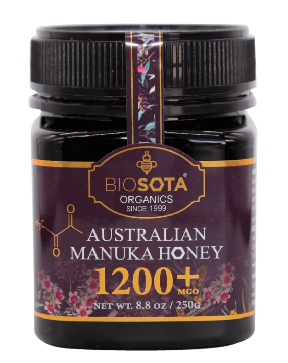 BIOSOTA Orgsanic Manuka Honey MGO 1200+