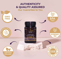 BIOSOTA Orgsanic Manuka Honey MGO 1200+