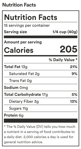 Organic Cranberry Trail Health Mix