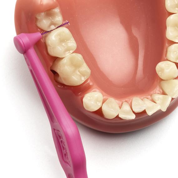 TePe Interdental Brush Angle - Pink