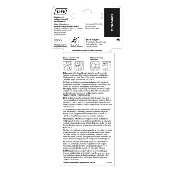TePe Interdental Brush Angle - Pink