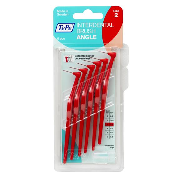TePe Interdental Brush Angle - Red